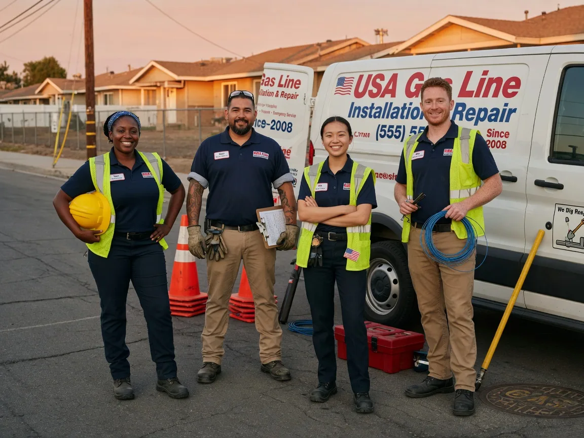 Gas Line Installation company in Coulter, IA